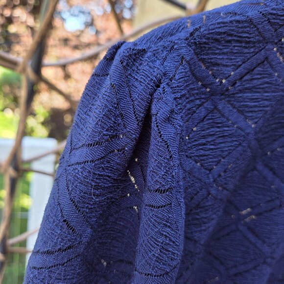 BLUMIND Beautiful Blue Diamond Pointelle sz Xl - Picture 3 of 7